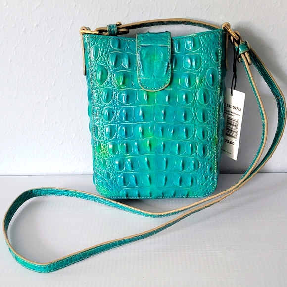 Brahmin Bags Brahmin Marley Ocean Solid Melbourne Crossbody Bag